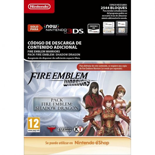 Fire Emblem Warriors DLC: Fire Emblem Shadow Dragon Nintendo 3DS Nintendo eShop