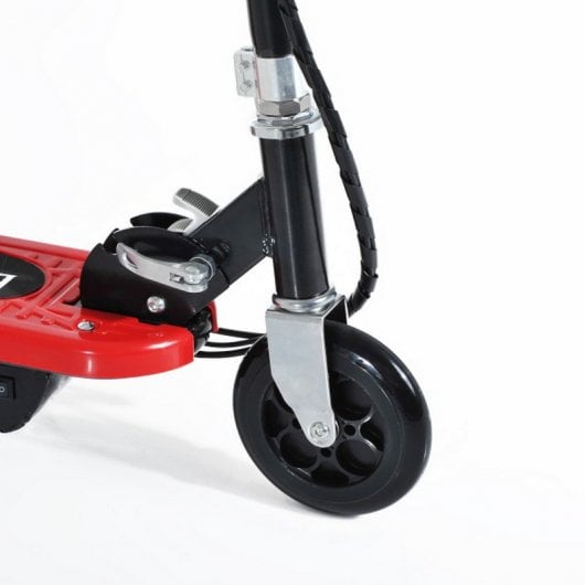 HomCom Patinete Eléctrico Plegable 120W Rojo