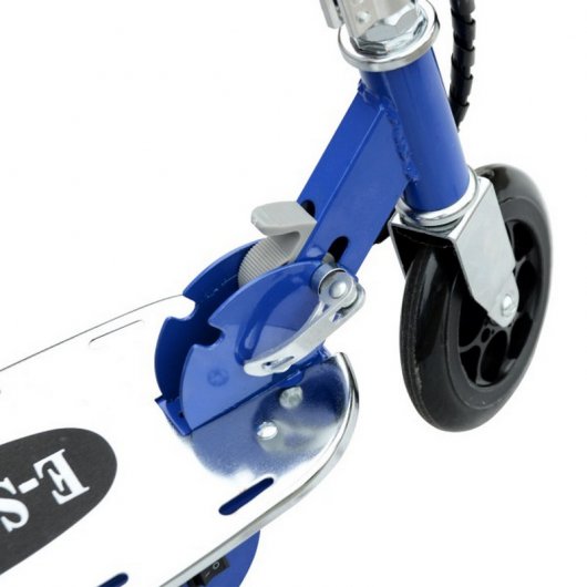 HomCom Scooter Patinete Eléctrico Plegable 120W Azul