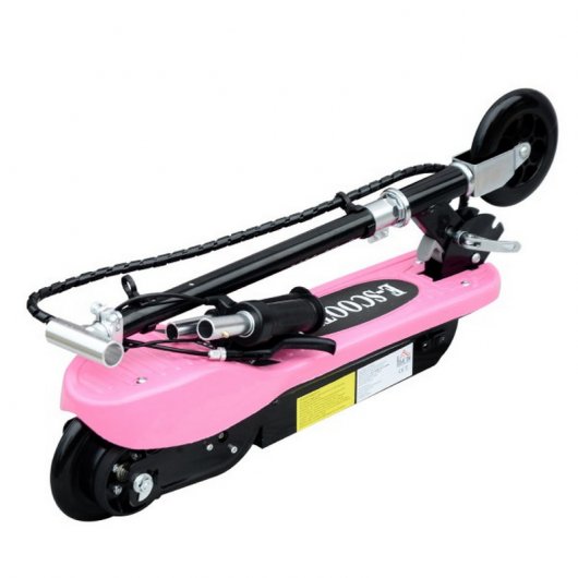 HomCom E-Scooter Patinete Eléctrico 120W Rosa