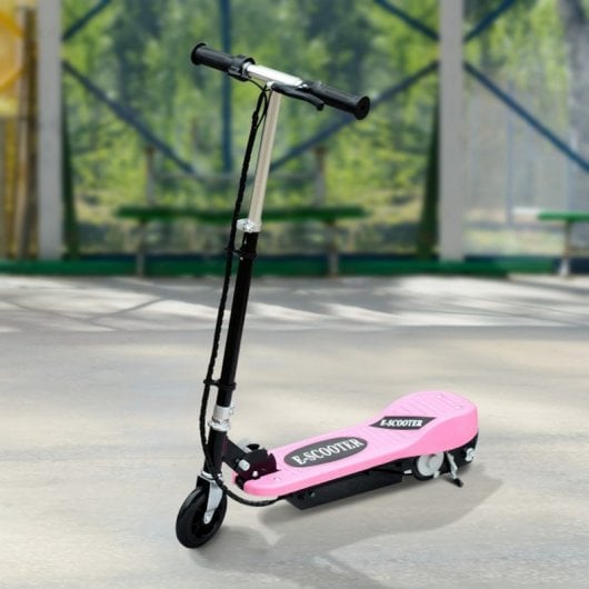 HomCom E-Scooter Patinete Eléctrico 120W Rosa