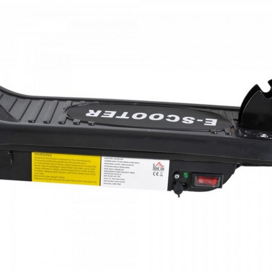 HomCom E-Scooter Patinete Eléctrico Plegable 120W Negro