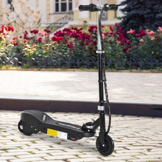 HomCom E-Scooter Patinete Eléctrico Plegable 120W Negro