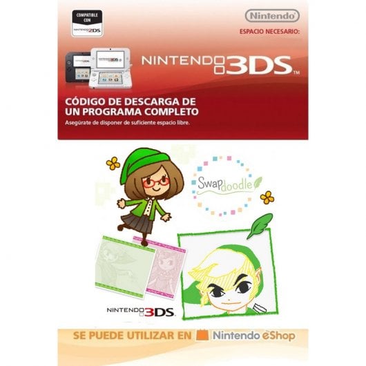 Troca-Desenhos DLC: The Legend of Zelda The Wind Waker Nintendo 3DS Nintendo eShop