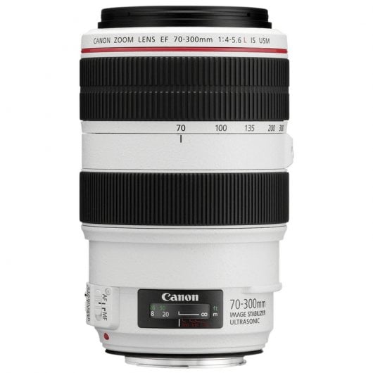 Canon EF 70-300mm f/4-5.6L IS USM SLR Teleobiettivo Nero, Bianco