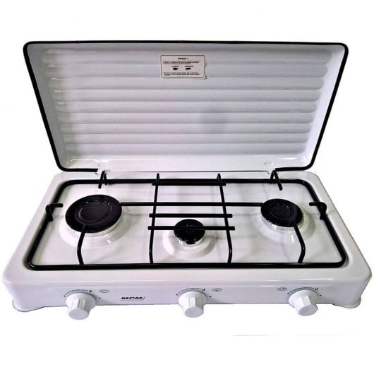 MPM Smile KN-03/1KB Cocina de Gas Blanca