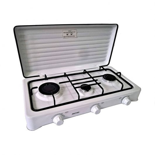 MPM Smile KN-03/1KB Cocina de Gas Blanca