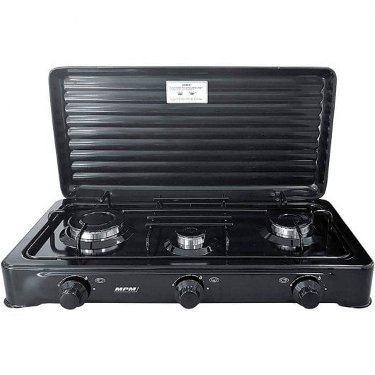 MPM Smile KN-03/1KB Cucina a Gas Nera