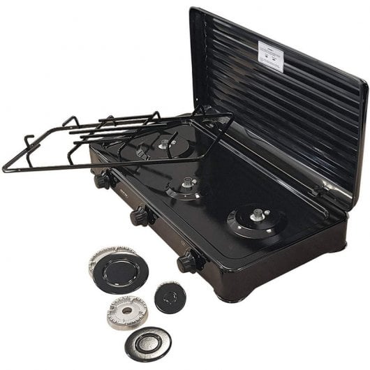 MPM Smile KN-03/1KB Cucina a Gas Nera