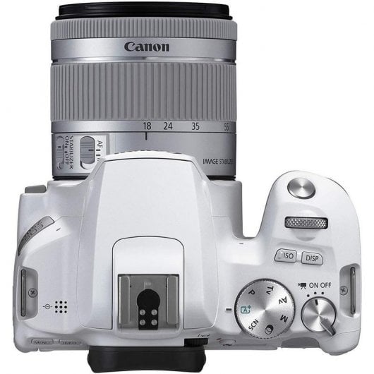 Canon 250D 24MP WiFi Bianco + obiettivo EF-S 18-55mm F4-5.6 IS STM