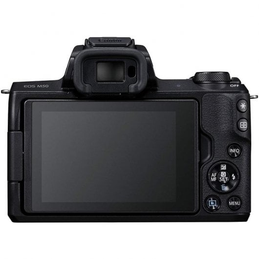 Canon M50 24MP WiFi Negra + Objetivo EF-M 15-45mm F3.5-6.3 IS STM