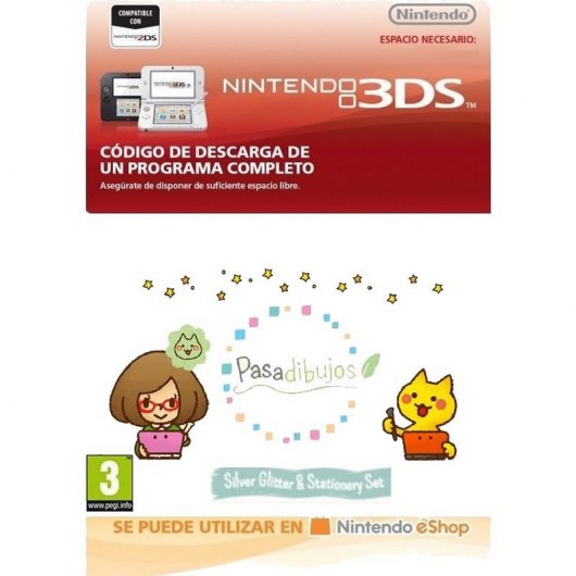 Troca-Desenhos DLC: Silver Glitter & Stationery Nintendo 3DS Nintendo eShop