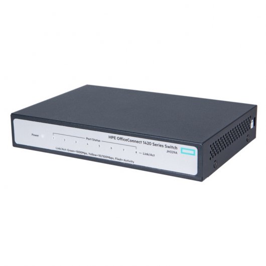 HPE OfficeConnect 1420 Switch No Gestionable 8 Puertos Gigabit