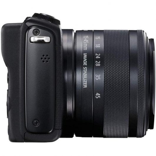 Canon M100 24.2MP WiFi Negra + Objetivo EF-M 15-45mm F3.5-6.3 IS STM