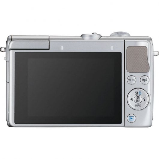 Canon M100 24.2MP WiFi Gris + Objetivo EF-M 15-45mm F3.5-6.3 IS STM