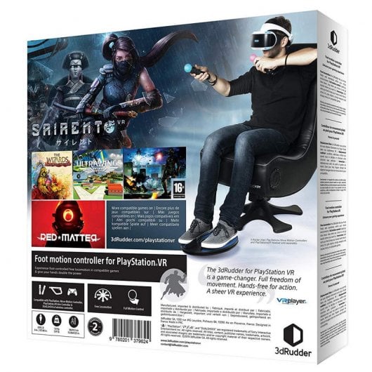 3dRudder Foot Motion Controller Playstation VR PS4