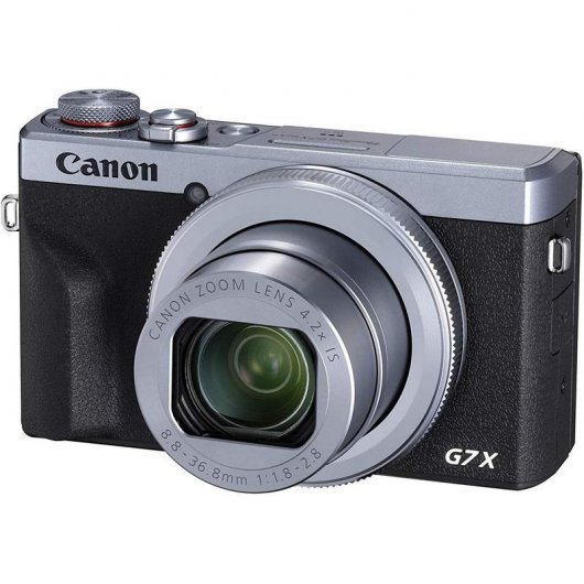 Canon PowerShot G7 X Mark III 20MP WiFi Plata
