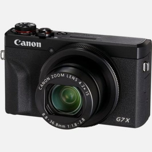 Fotocamera Compatta Canon PowerShot G7 X Mark III 20MP Zoom 4,2x WiFi Touchscreen Nera