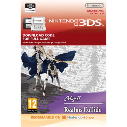 Fire Emblem Fates DLC: Mapa II Heirs of Fate Realms Collide Nintendo 3DS Nintendo eShop