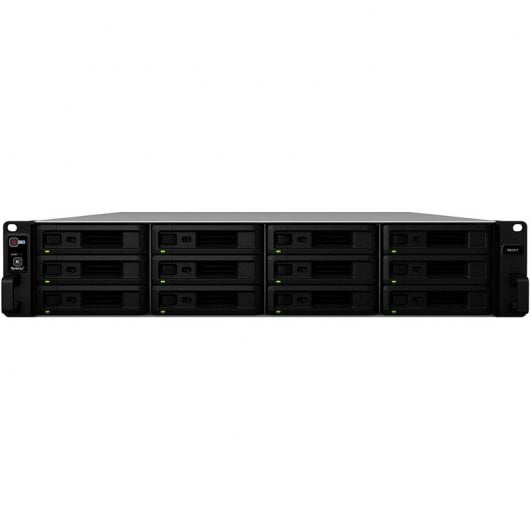 Synology RX1217 Unidad de Disco Multiple Bastidor 2U Negro