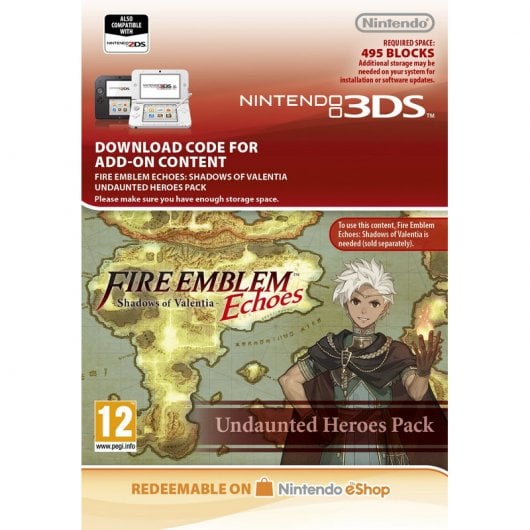 Fire Emblem Echoes Shadows of Valentia DLC: Pack Undaunted Heroes Pack Nintendo 3DS Nintendo eShop
