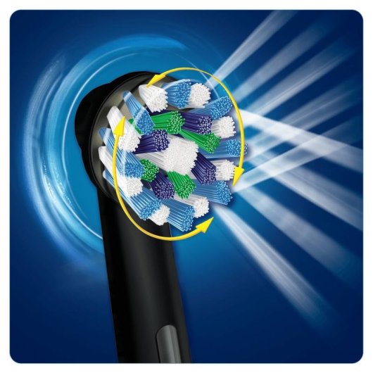 Oral-B EB 50-3 Black Cross Action Pack 3 Recambios Negros