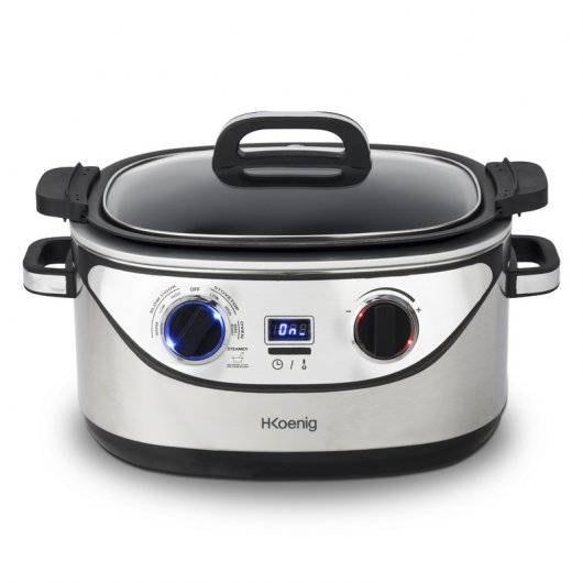 HKoenig SLCOOK30 Olla Eléctrica Multifunción 5.6L 1350W
