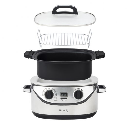 HKoenig SLCOOK30 Olla Eléctrica Multifunción 5.6L 1350W
