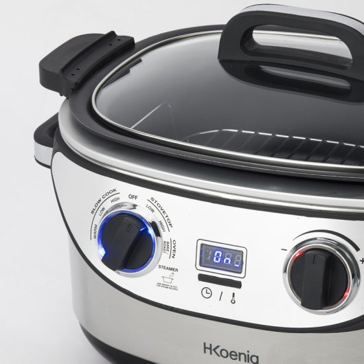 HKoenig SLCOOK30 Olla Eléctrica Multifunción 5.6L 1350W