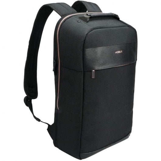 Mobilis Pure Mochila Negra/Rosa para Portátil 15.6"