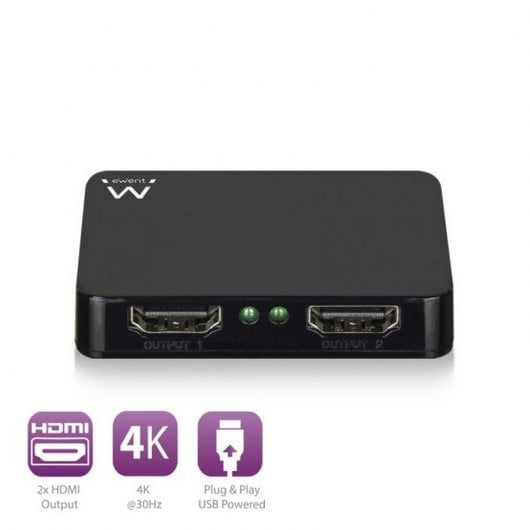 Ewent HDMI Splitter 1x2 4K
