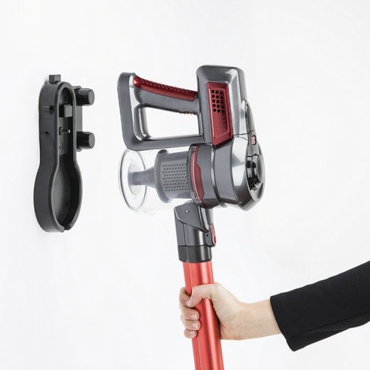 HKoenig UP600 Aspiradora Escoba 2 en 1 100W Roja