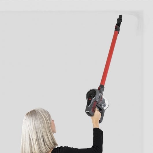 HKoenig UP600 Aspiradora Escoba 2 en 1 100W Roja