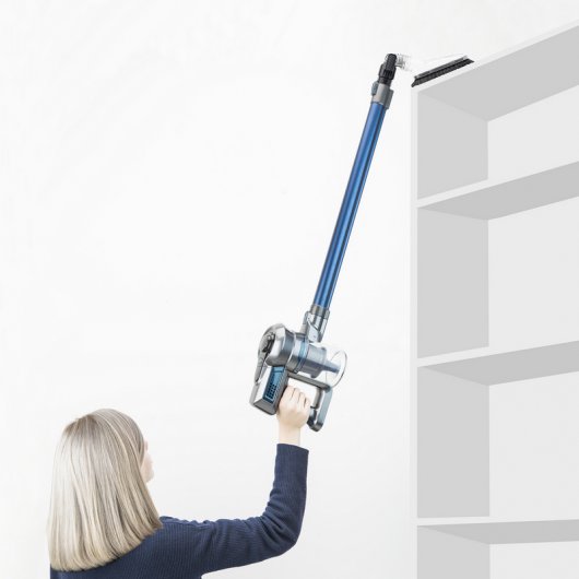 HKoenig UP680 EasyClean+ Aspirateur balai 2 en 1 100 W Bleu