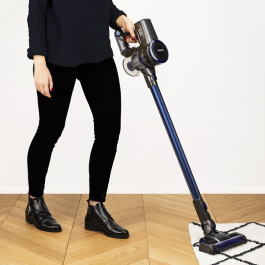 HKoenig UP700 PowerClean Aspiradora Escoba 2 en 1 200W Azul