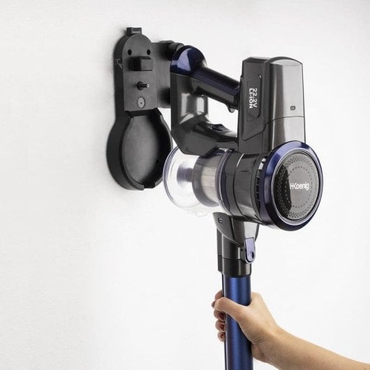 Aspirador sem Fio HKoenig UP700 200W 35min Capacidade 0.8L Acessórios