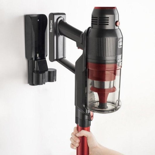 HKoenig UPX18 FullPower Aspiradora Escoba 2 en 1 220W Roja