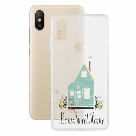 Contact Funda Diseño TPU Home para Xiaomi Mi A2