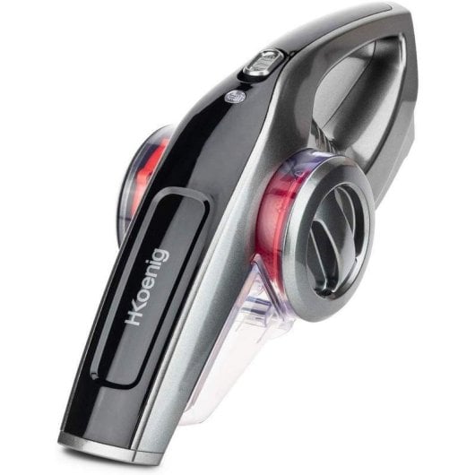 Aspirador de Mão HKoenig TCP85 85W 15min HEPA Sem Saco 0,8L Acessórios