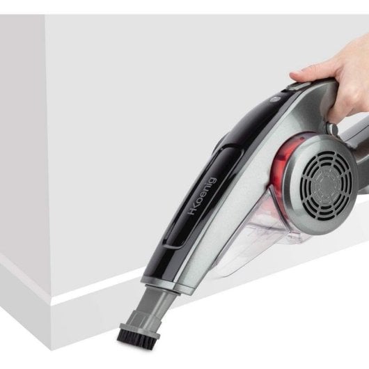 Aspirador de Mão HKoenig TCP85 85W 15min HEPA Sem Saco 0,8L Acessórios