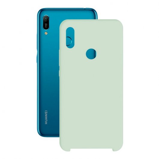 Contact Funda Silk TPU Turquesa para Huawei Y6 2019