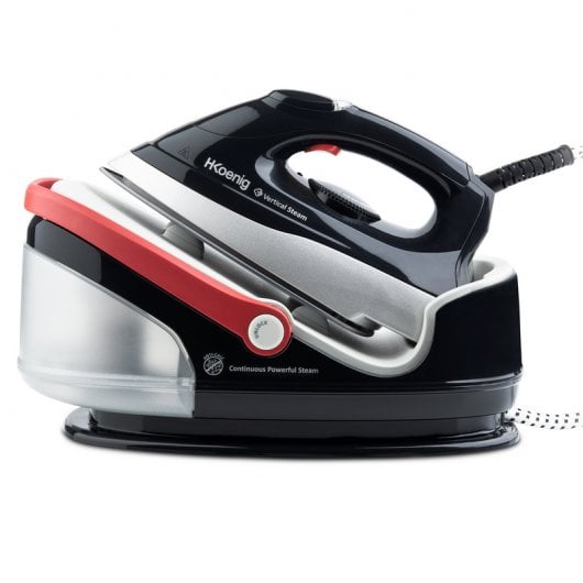 HKoenig V85 Centro de Planchado 2400W Gris/Negro/Rojo