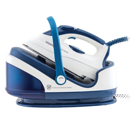 HKoenig VIX7 Centro de Planchado 2400W Blanco/Azul