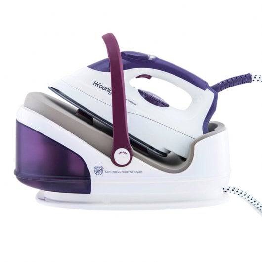 HKoenig VIX9 Centro de Planchado 2400W Blanco/Morado