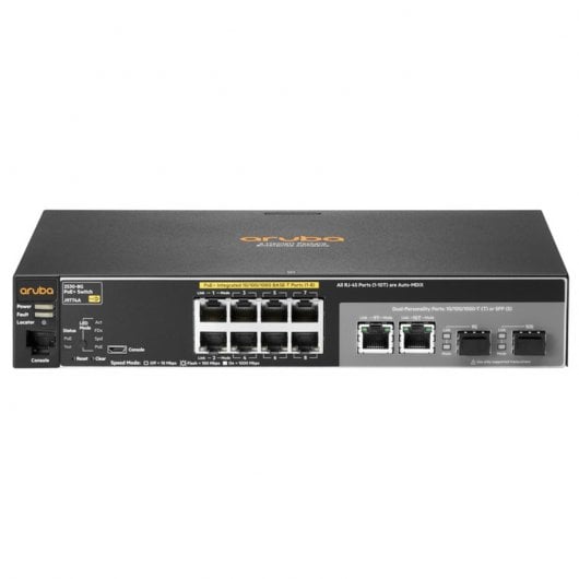 Aruba 2530 8G PoE+ Gestito L2 Gigabit Ethernet (10/100/1000) Supporto Power over Ethernet (PoE) 1U Grigio