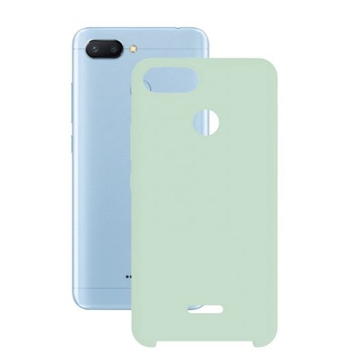 Contact Funda Silk TPU Turquesa para Xiaomi Redmi 6A