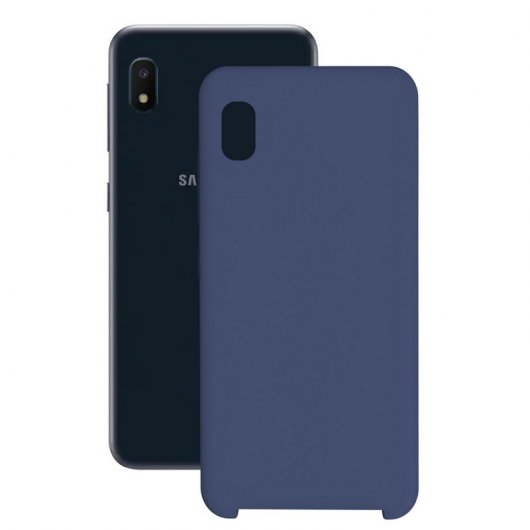 Contact Funda Silk TPU Azul para Samsung Galaxy A10e