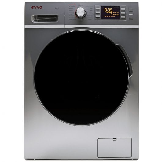 Evvo 4.10DX Lavasecadora de Carga Frontal 10Kg/7Kg A Acero Inoxidable