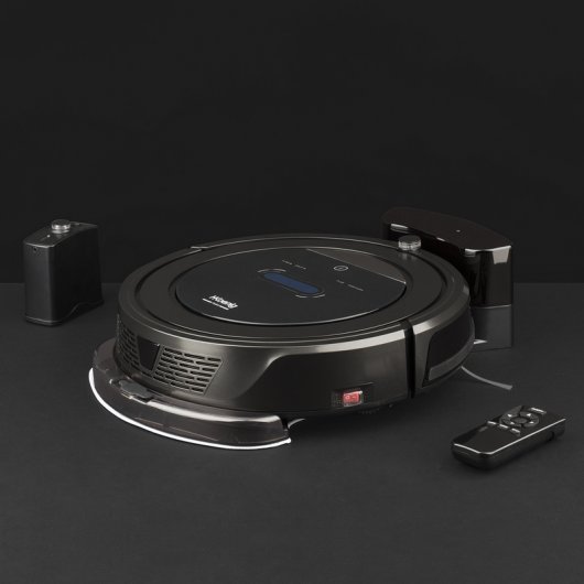 HKoenig SWRC110 WaterMOP Wifi+ Robot Aspirador Negro