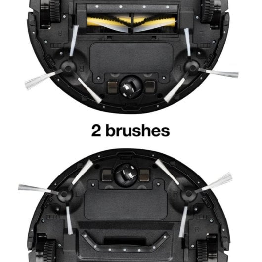 Aspirador Robô com Mopa HKoenig SWRC110 Wifi+ Navegação por Sensores Autonomia 100 min
